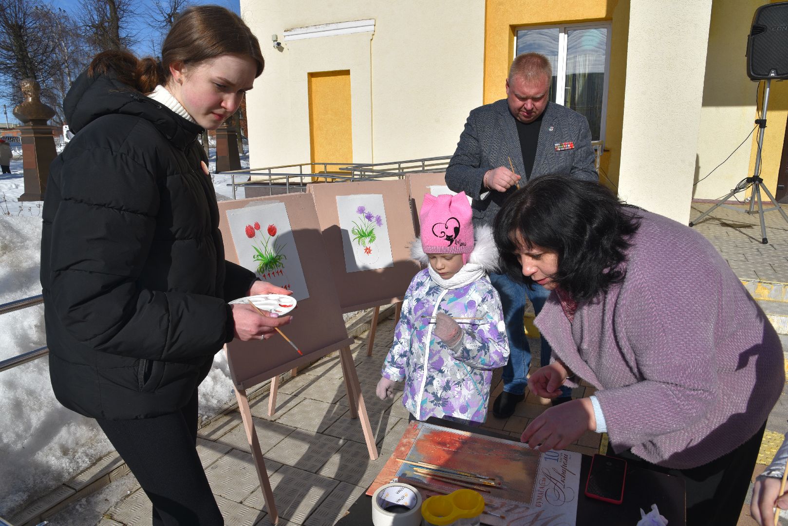 лотошино, акция, движение первых, юнармия, 8 марта,