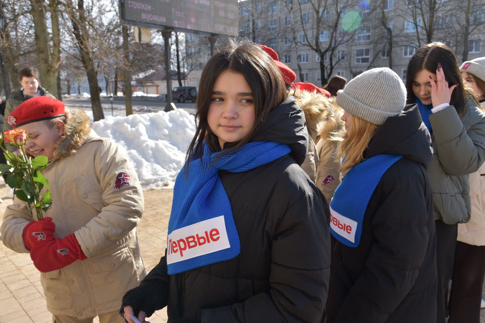 лотошино, акция, движение первых, юнармия, 8 марта,