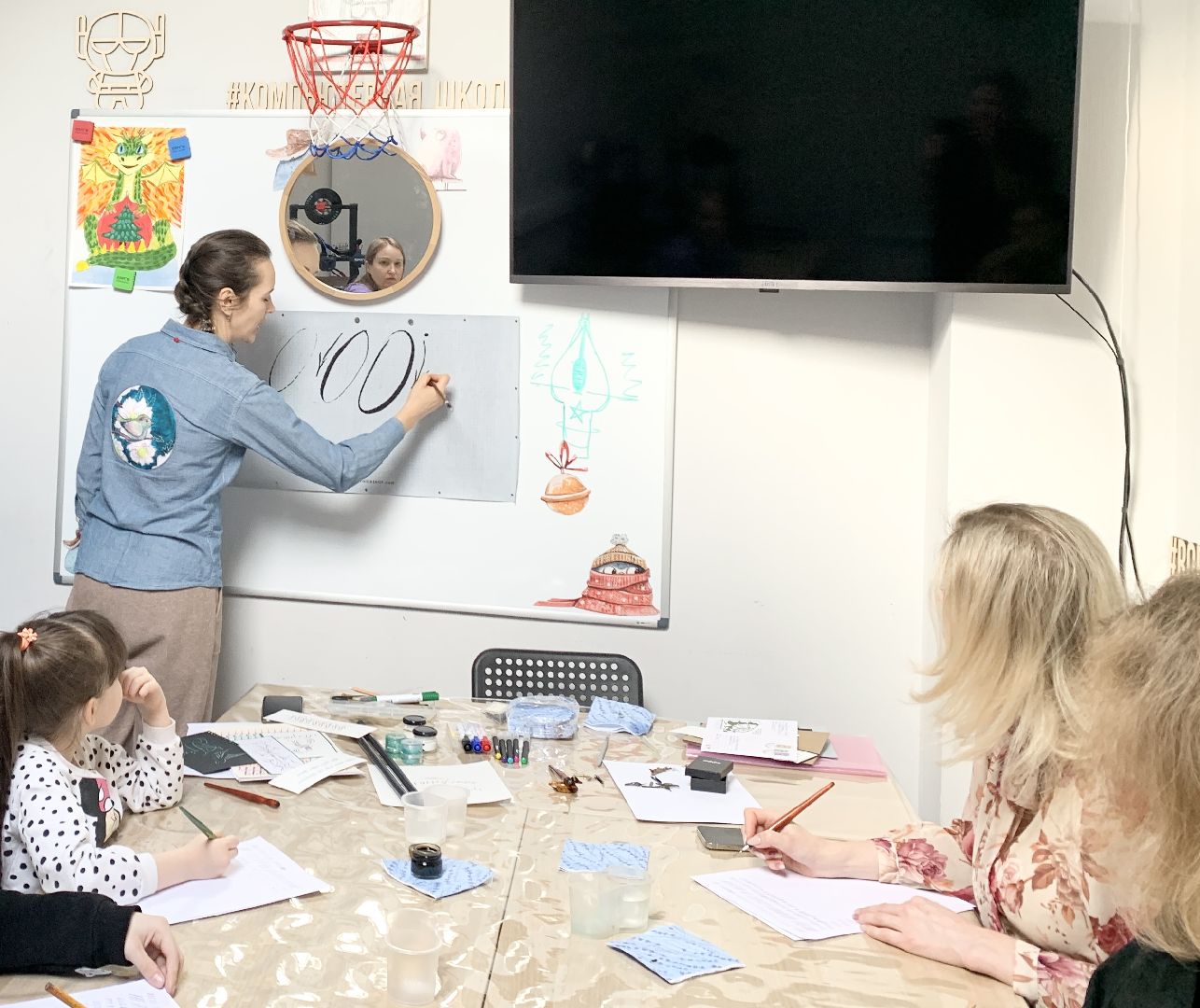 Балашиха, Подмосковье, Мастер-классы, Мастер-класс по каллиграфии, 8 марта,