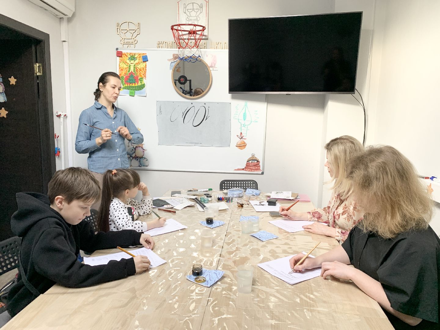 Балашиха, Подмосковье, Мастер-классы, Мастер-класс по каллиграфии, 8 марта,