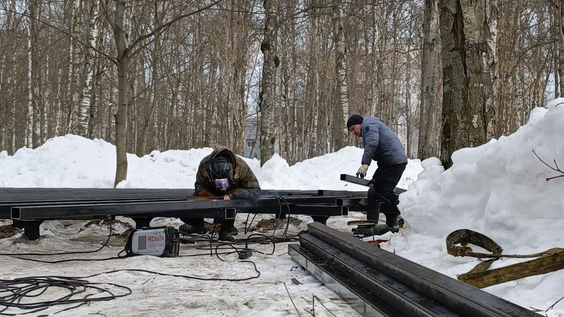 парк, реконструкция, лобня,