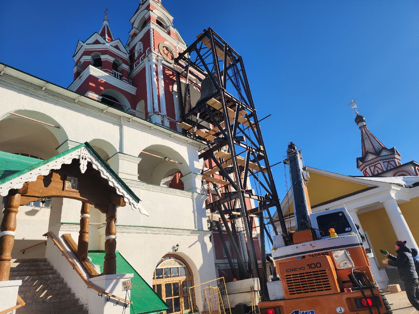 Звенигород, религия, Благовестник,благоустровйство,