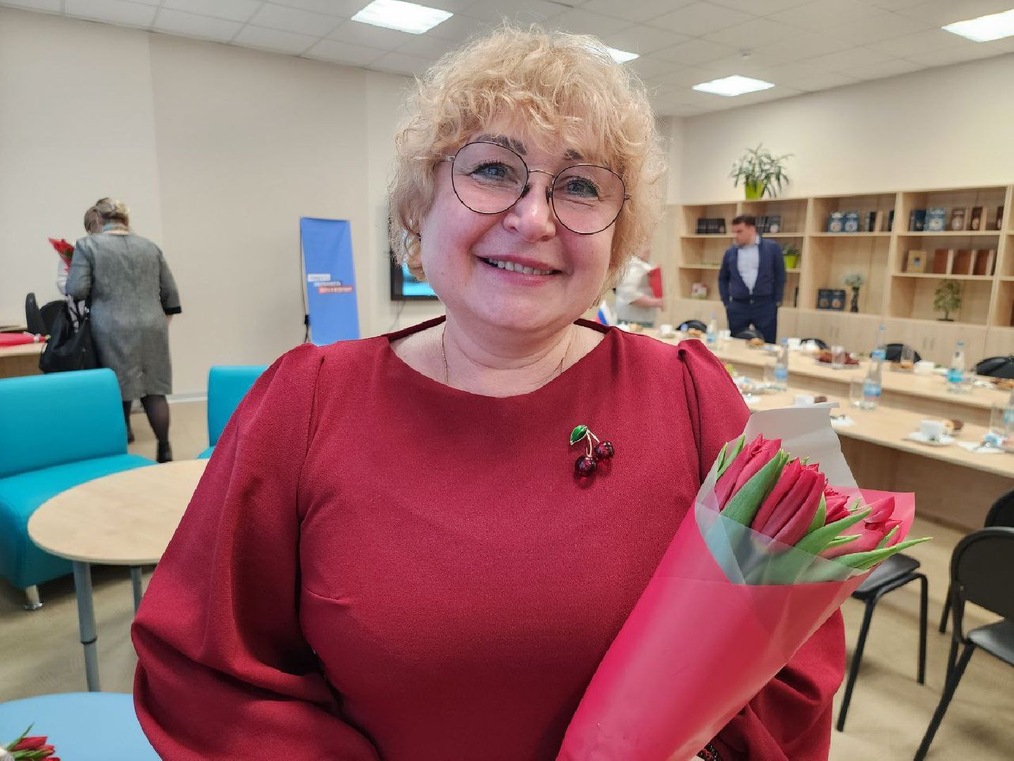 можайск, можайский городской округ, подмосковье, глава муниципалитета, встреча, женщины, многодетные мамы, активные жительницы, международный женский день, 8 марта, праздник,