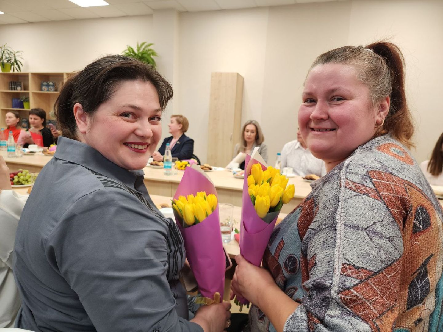 можайск, можайский городской округ, подмосковье, глава муниципалитета, встреча, женщины, многодетные мамы, активные жительницы, международный женский день, 8 марта, праздник,