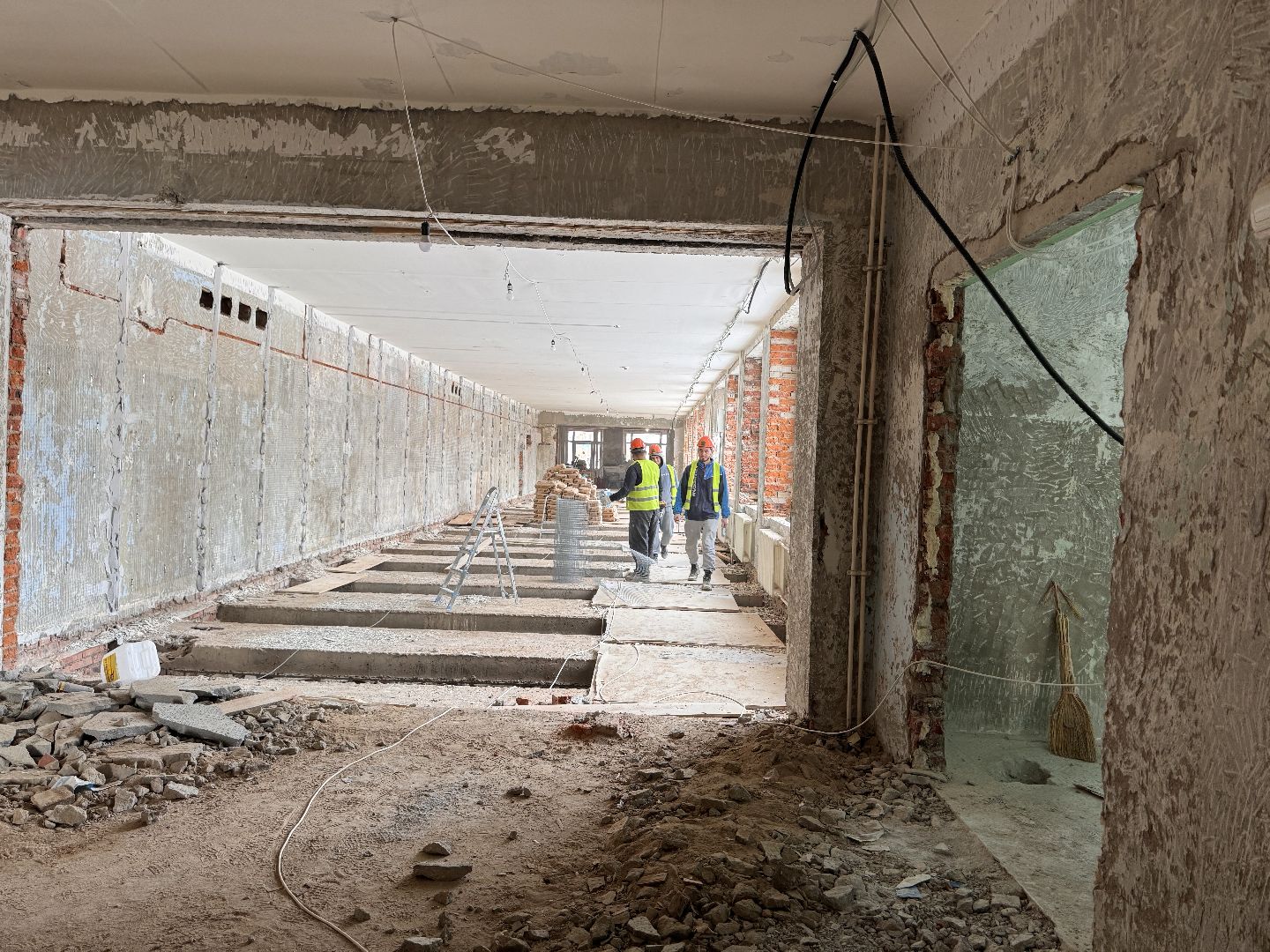 шаховская, строителтство, школа, ремонт,