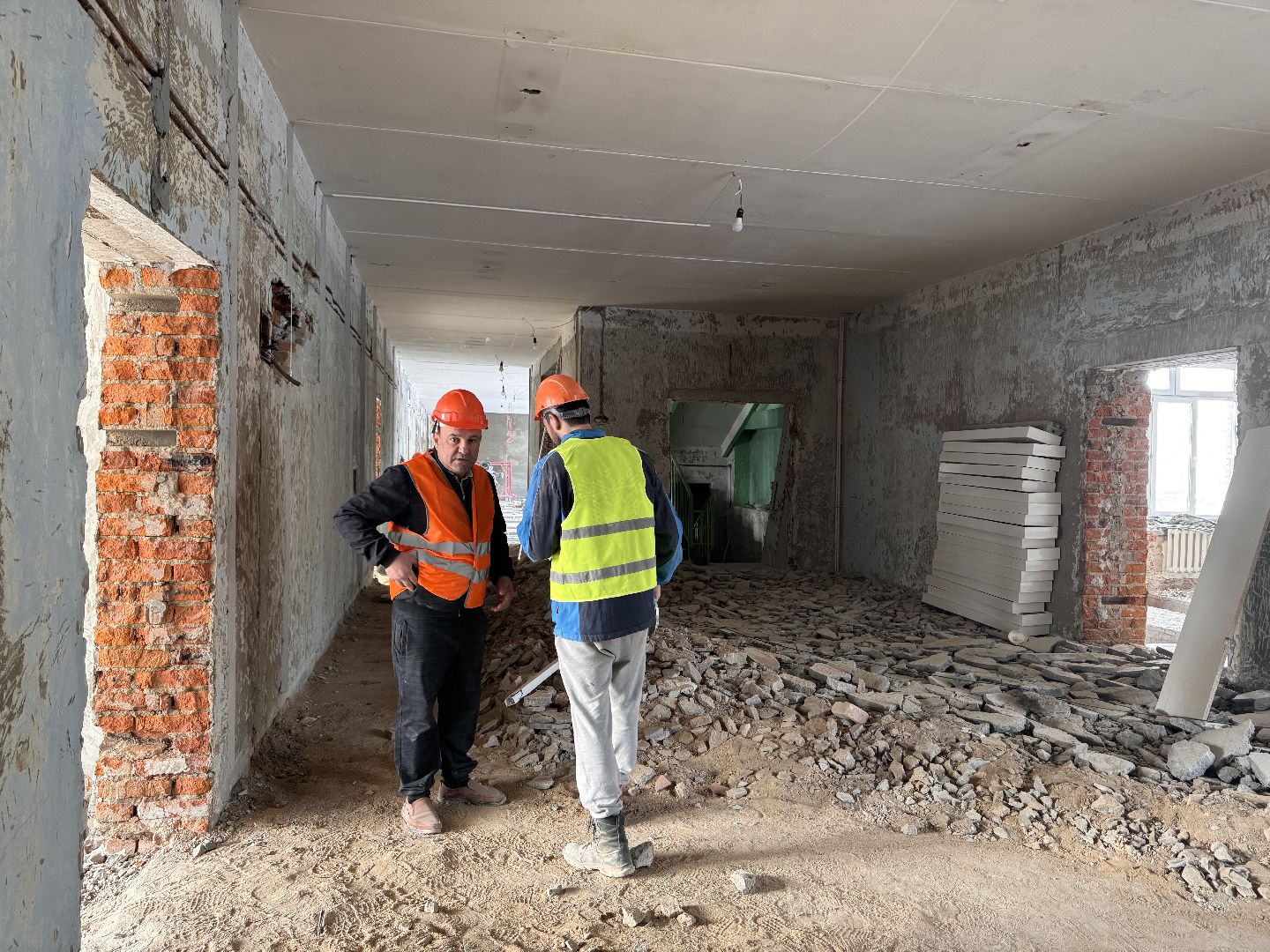 шаховская, строителтство, школа, ремонт,