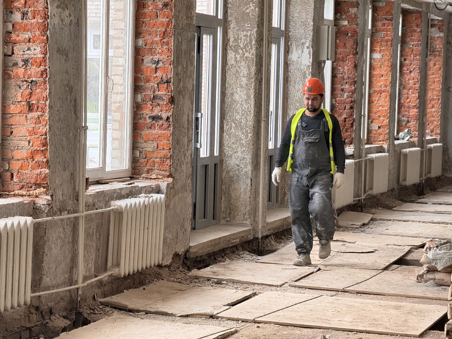 шаховская, строителтство, школа, ремонт,