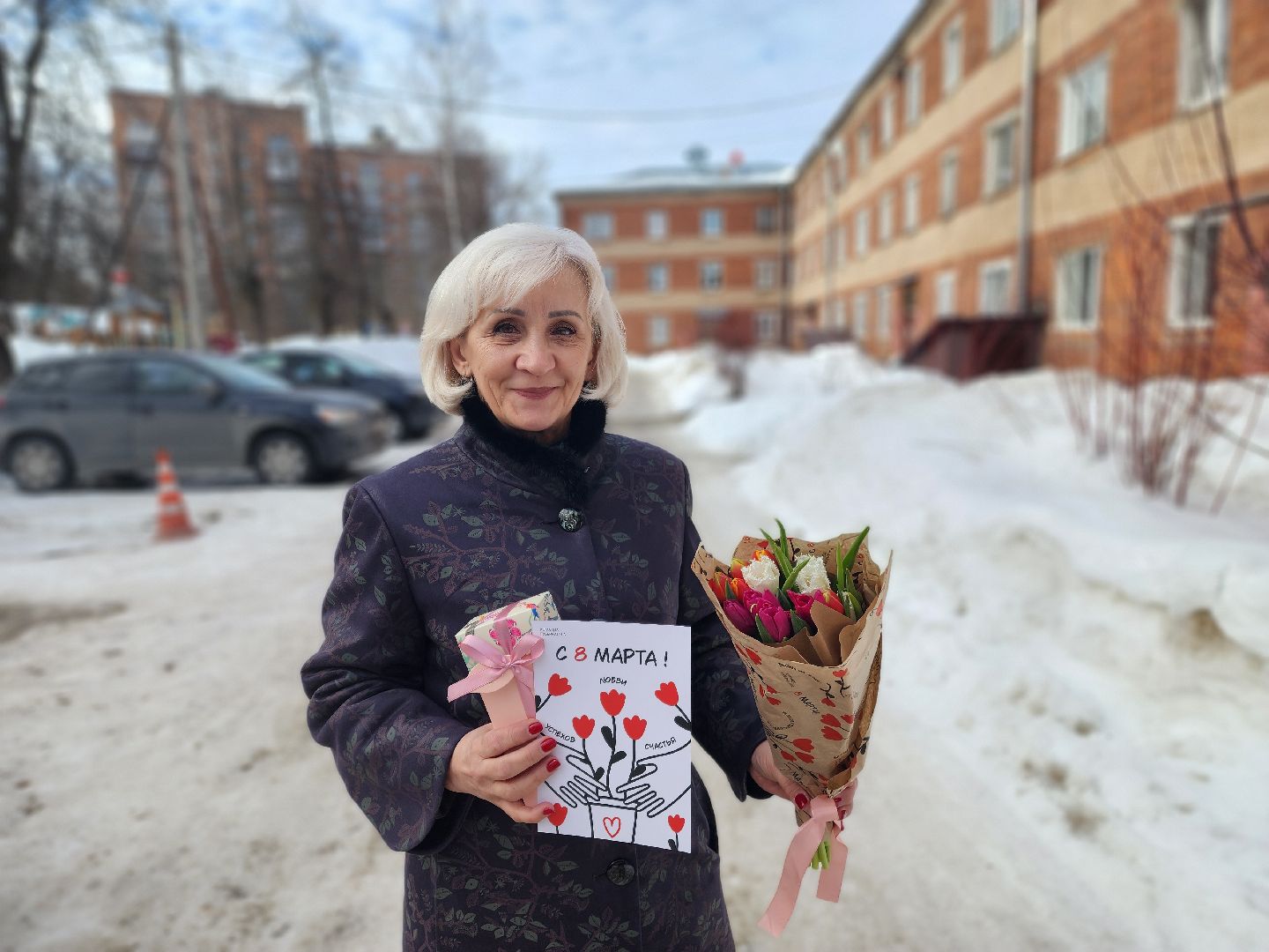 красноармейск, г.о. пушкинский, 8 марта, поздравление губернатора,