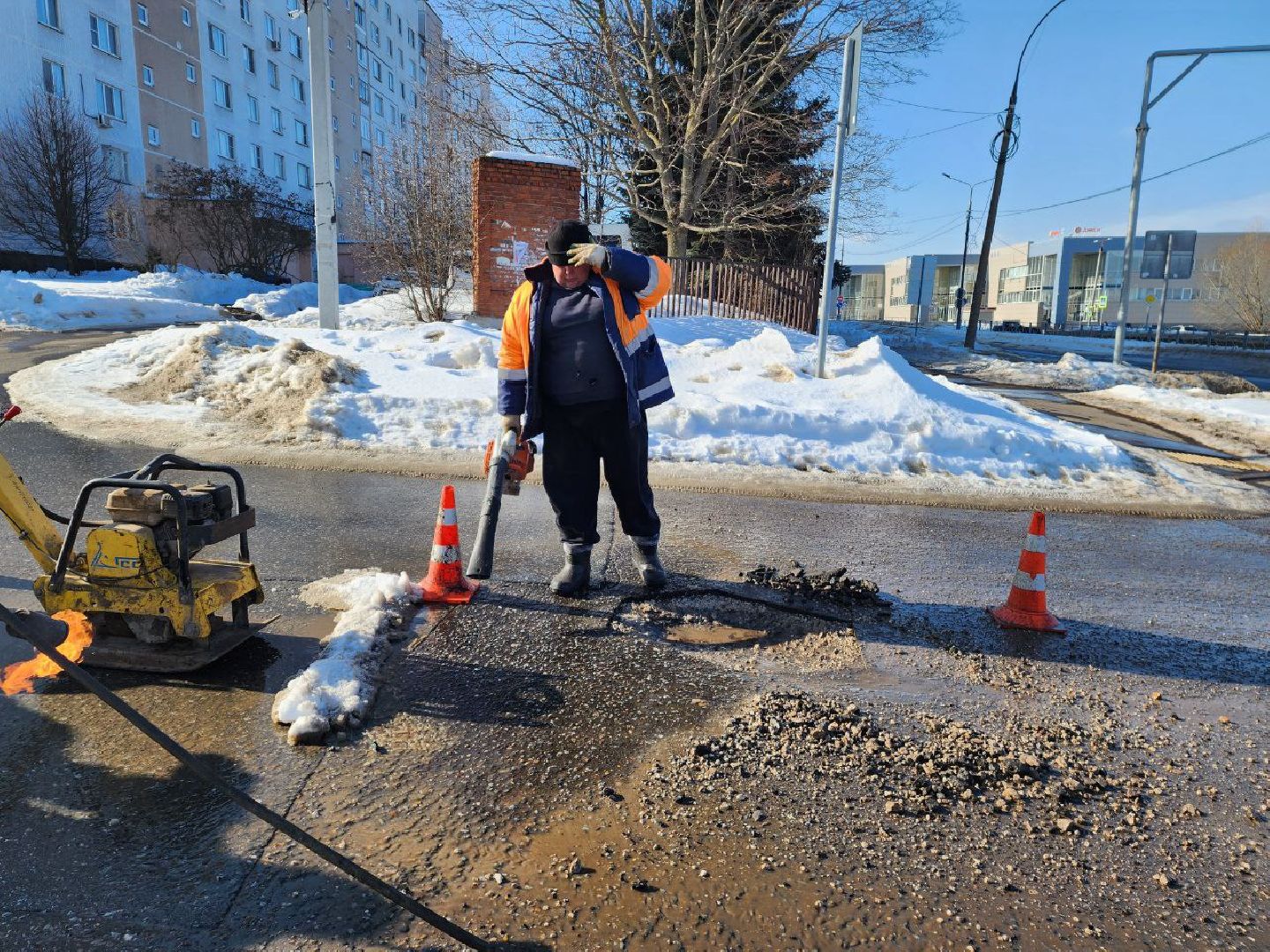 пущино,благоустройство,
