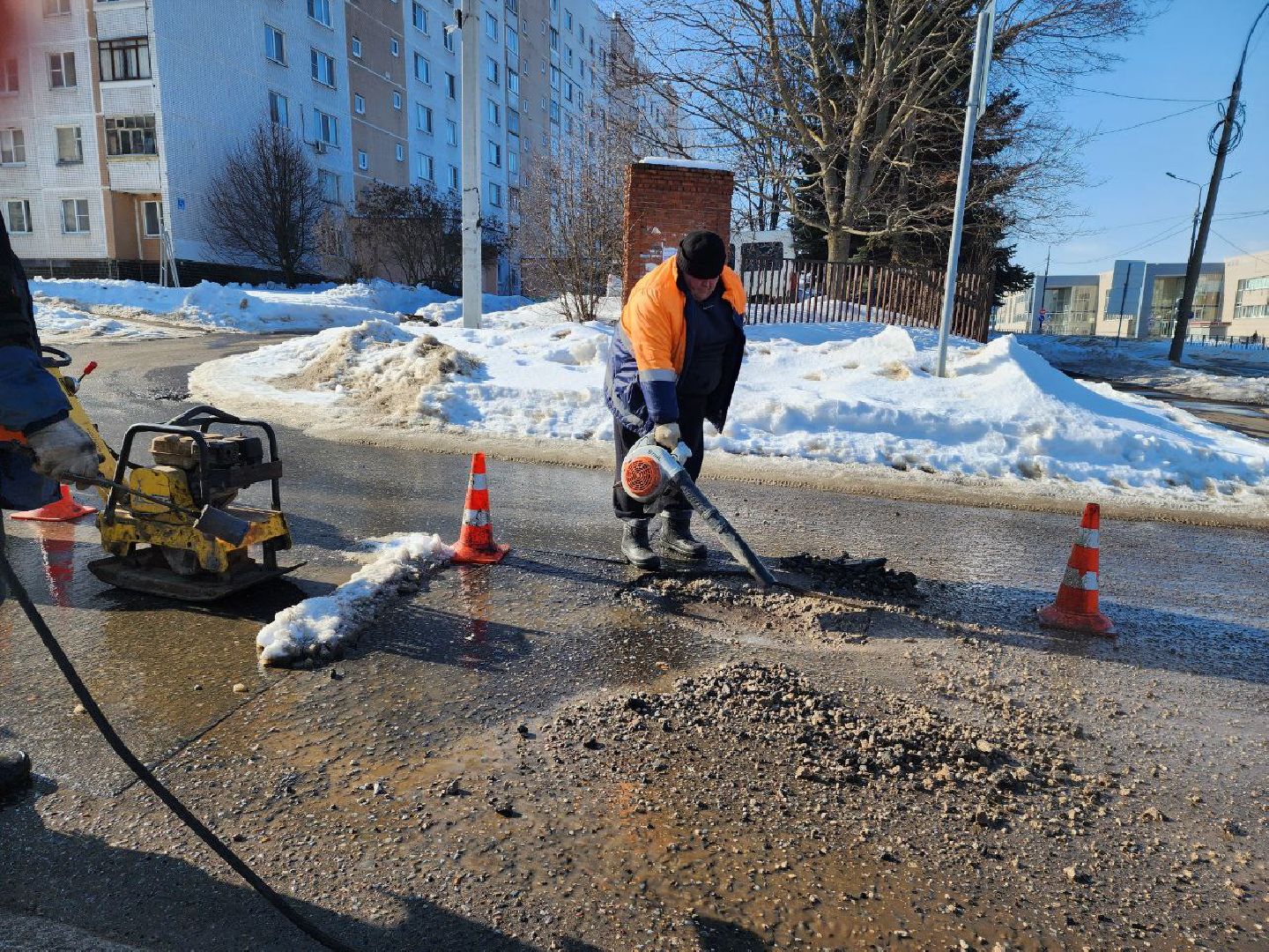 пущино,благоустройство,