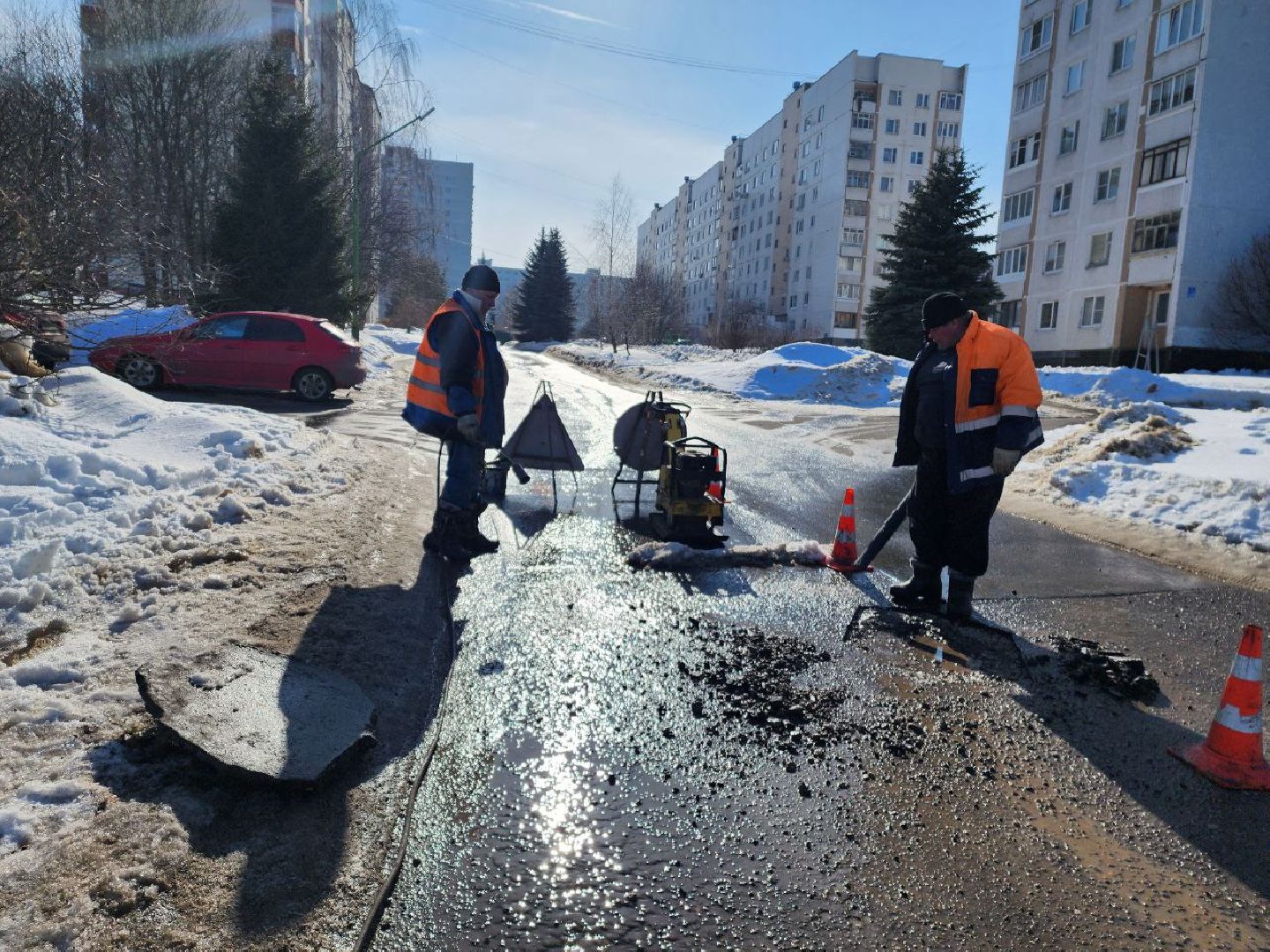 пущино,благоустройство,