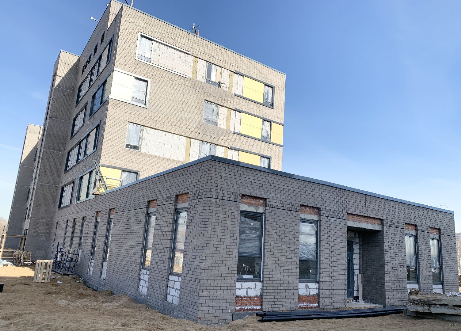 Балашиха, Подмосковье, Строительство, новая поликлиника, поликлиника в микрорайоне Саввино,