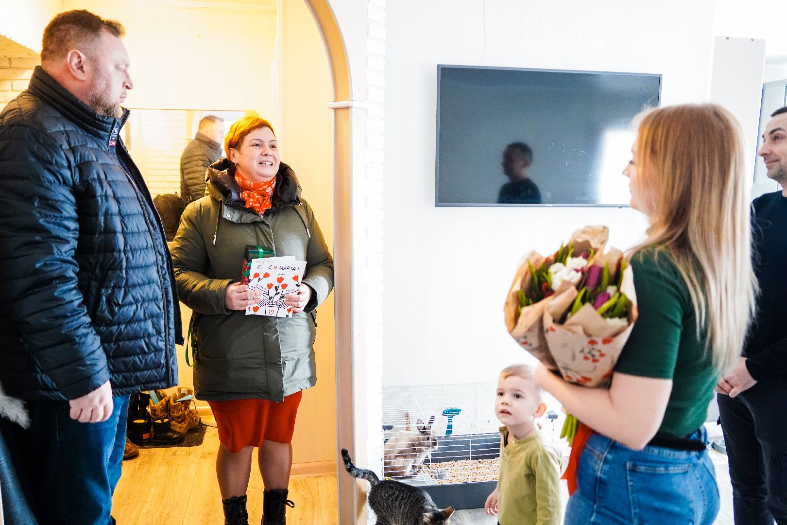 8 марта, международный женский день, Большая Шатура,праздник, поздравления,