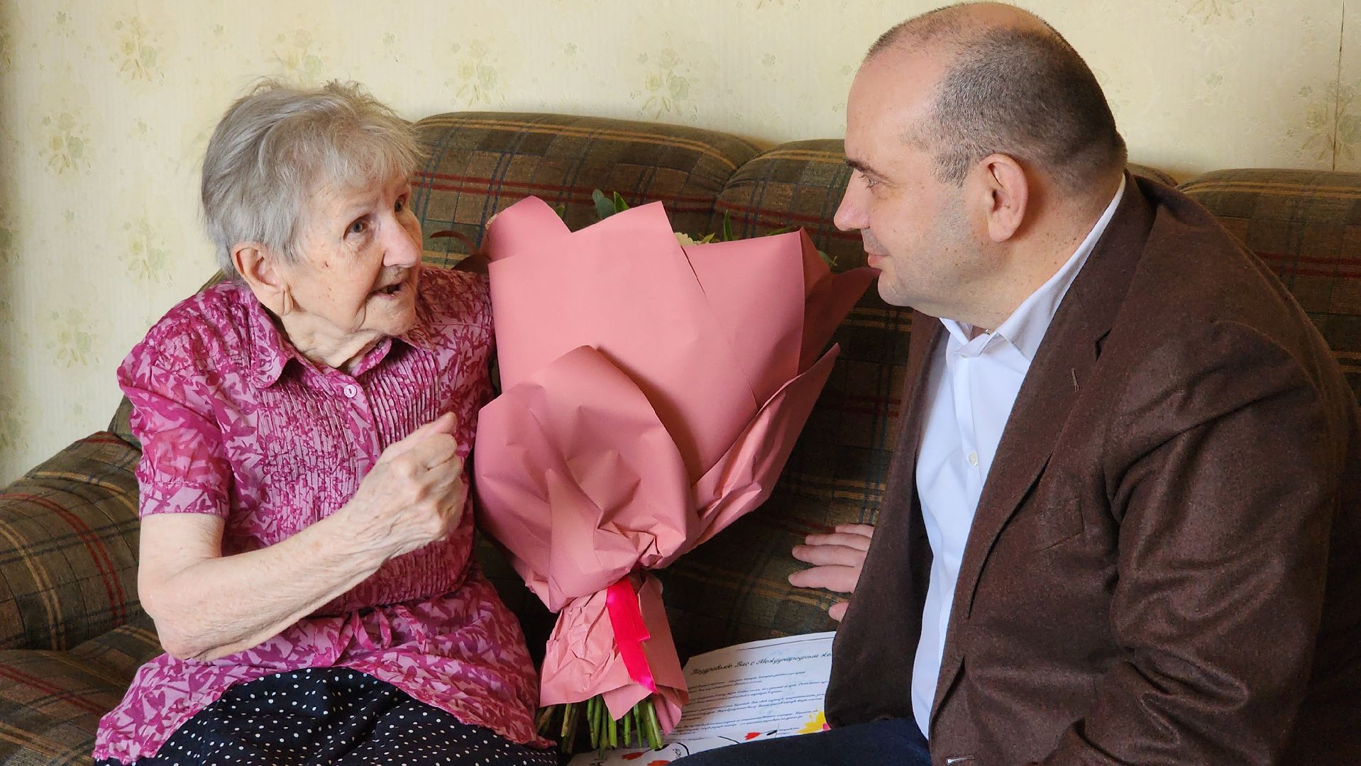 праздник, 8 марта, поздравление, блокадники, Лосино-Петровский,