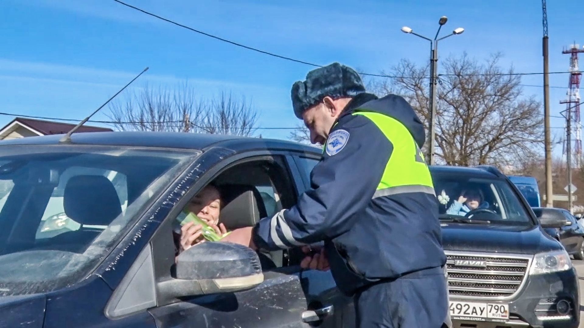 Клин, транспорт, 8 марта, ГИБДД, общество,
