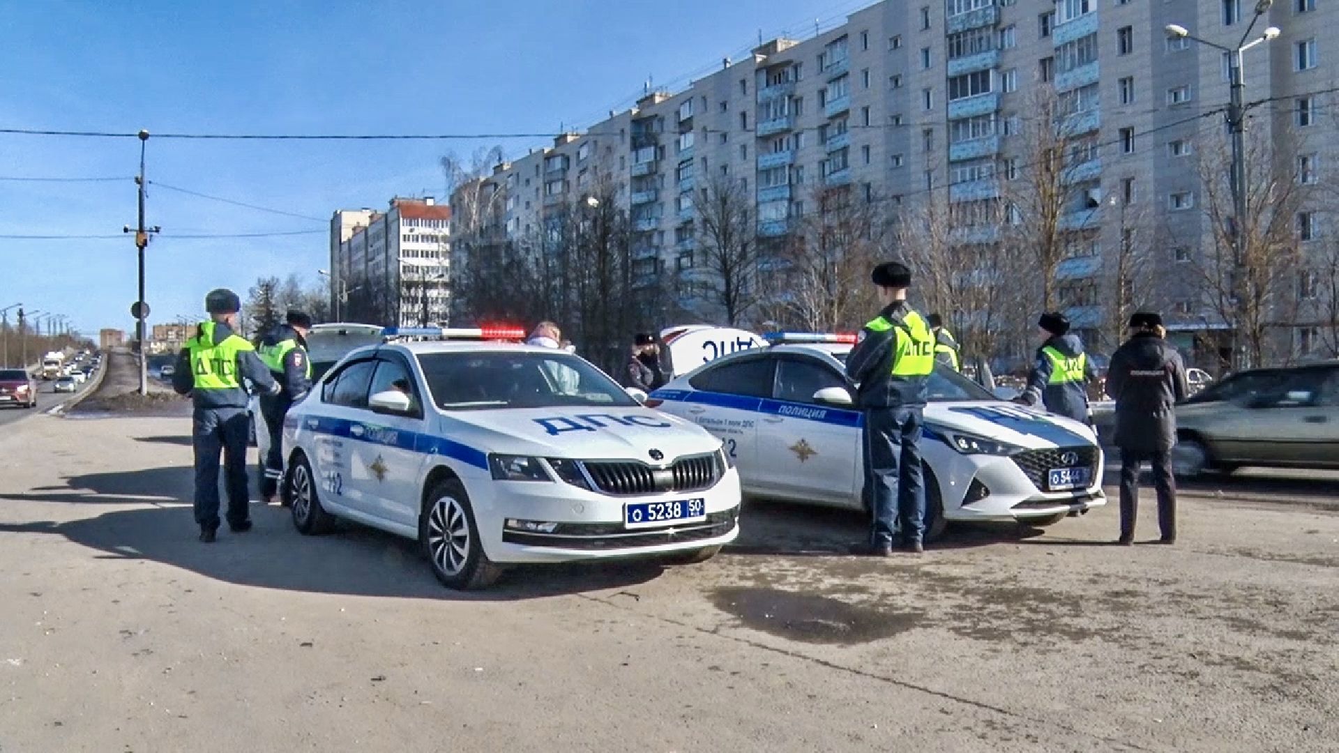 Клин, транспорт, 8 марта, ГИБДД, общество,