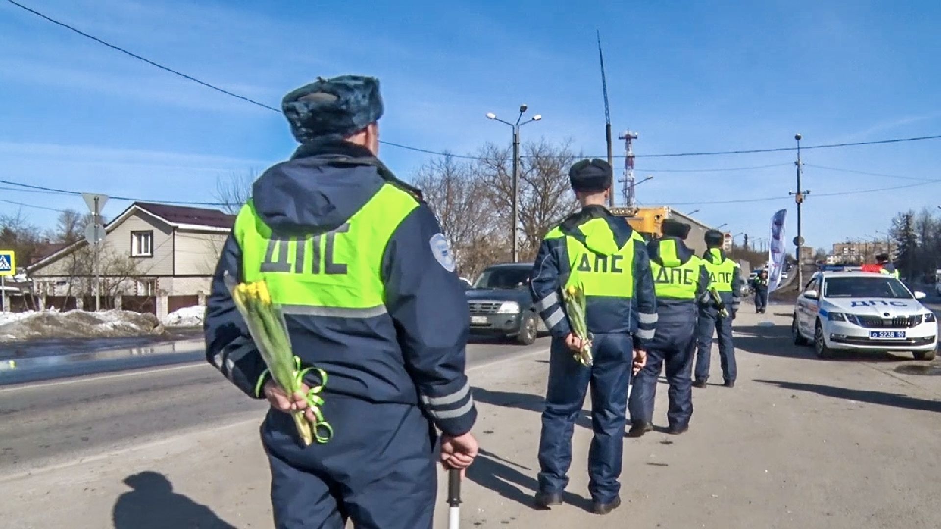 Клин, транспорт, 8 марта, ГИБДД, общество,