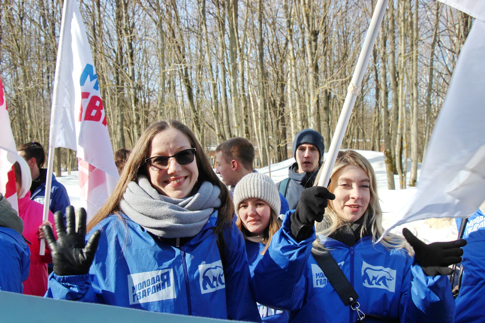 лобня, акция, 8 марта, молодая гвардия,