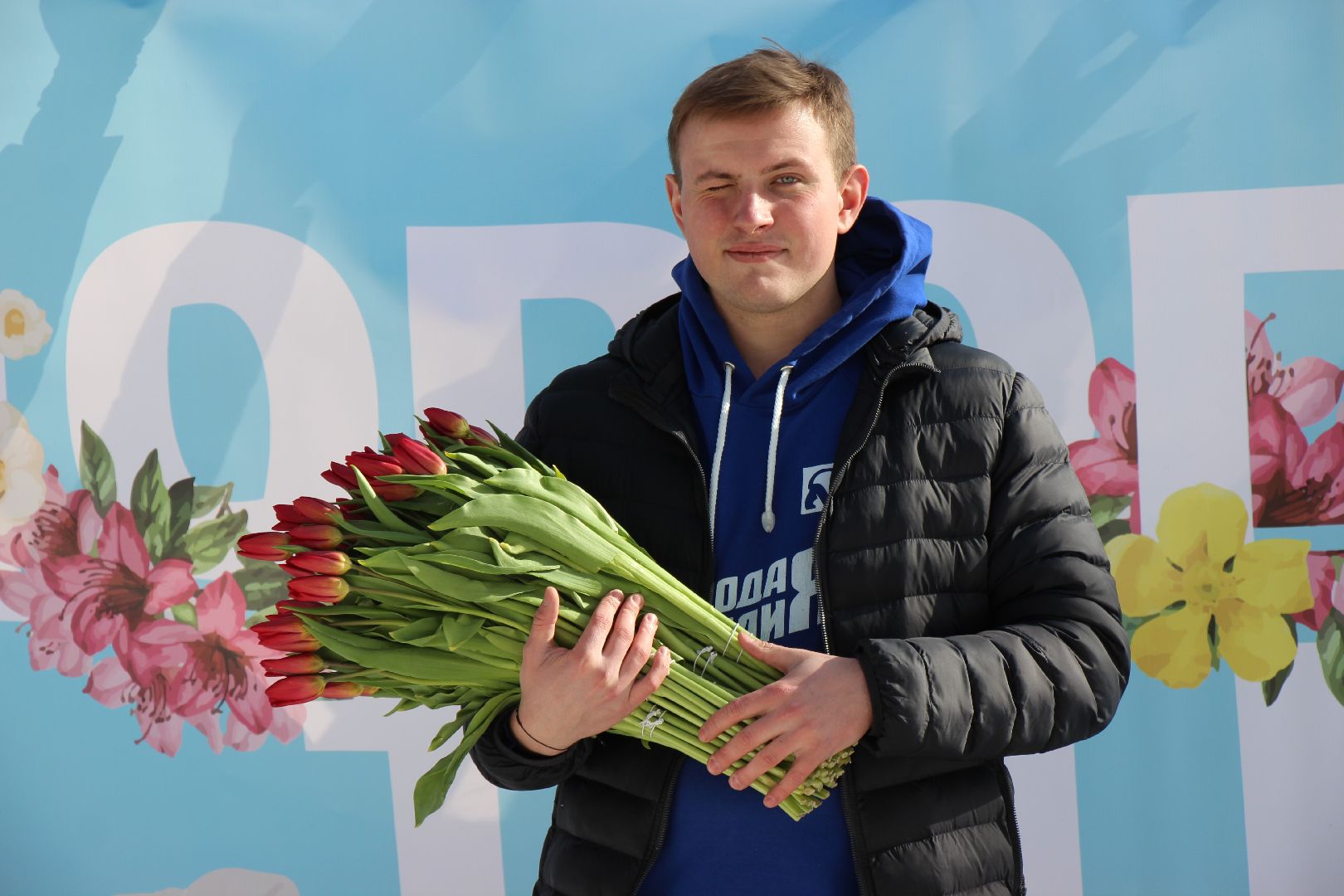 лобня, акция, 8 марта, молодая гвардия,