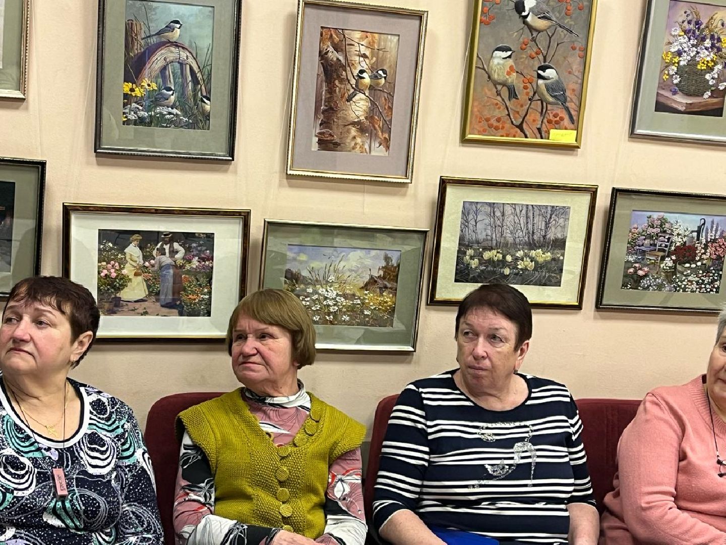 пушкино, село, международный женский день, праздник, чаепитие,