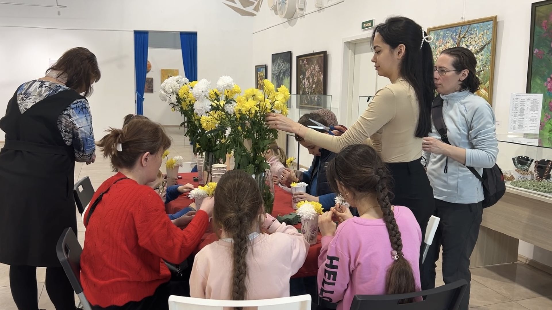 химки, 8 марта, мастер-класс, дети,