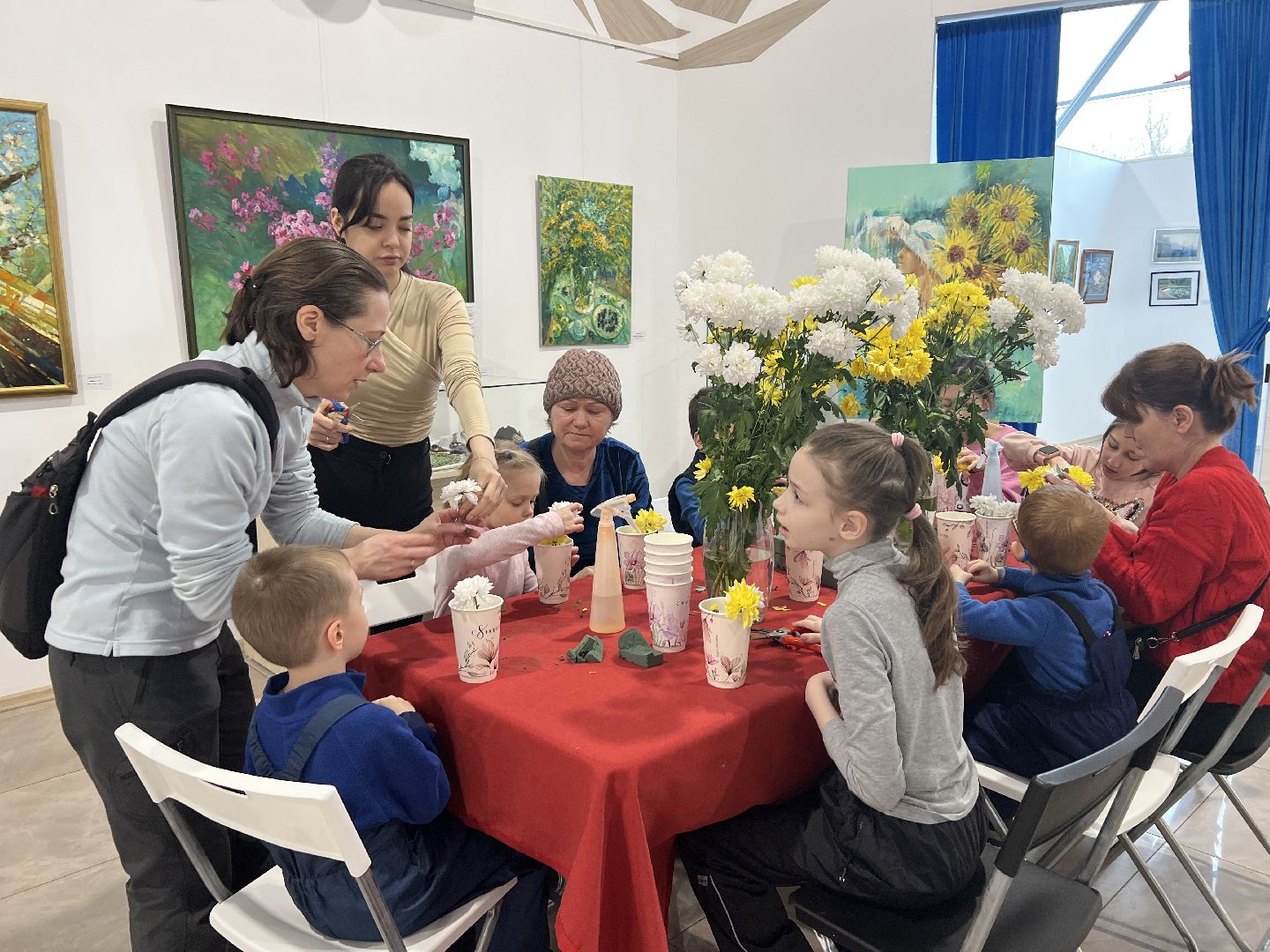 химки, 8 марта, мастер-класс, дети,