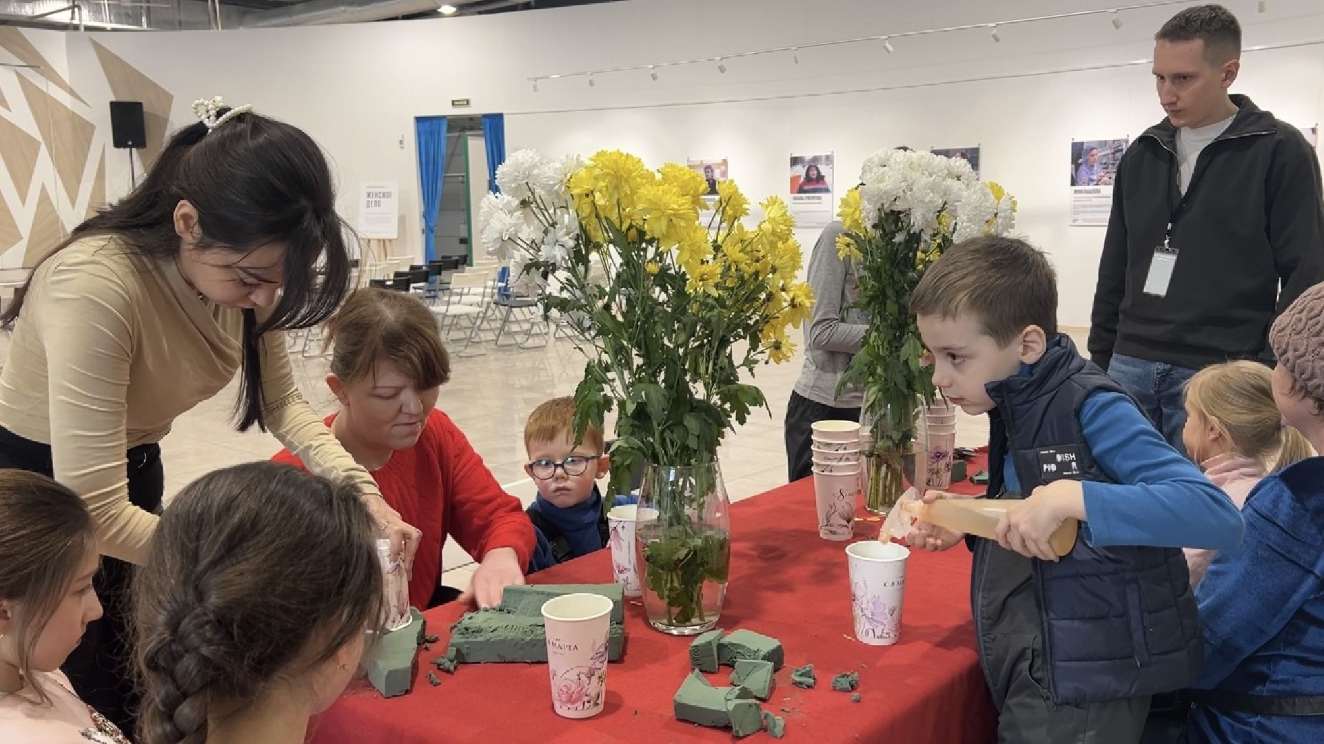 химки, 8 марта, мастер-класс, дети,