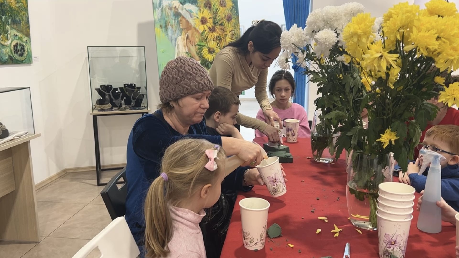 химки, 8 марта, мастер-класс, дети,