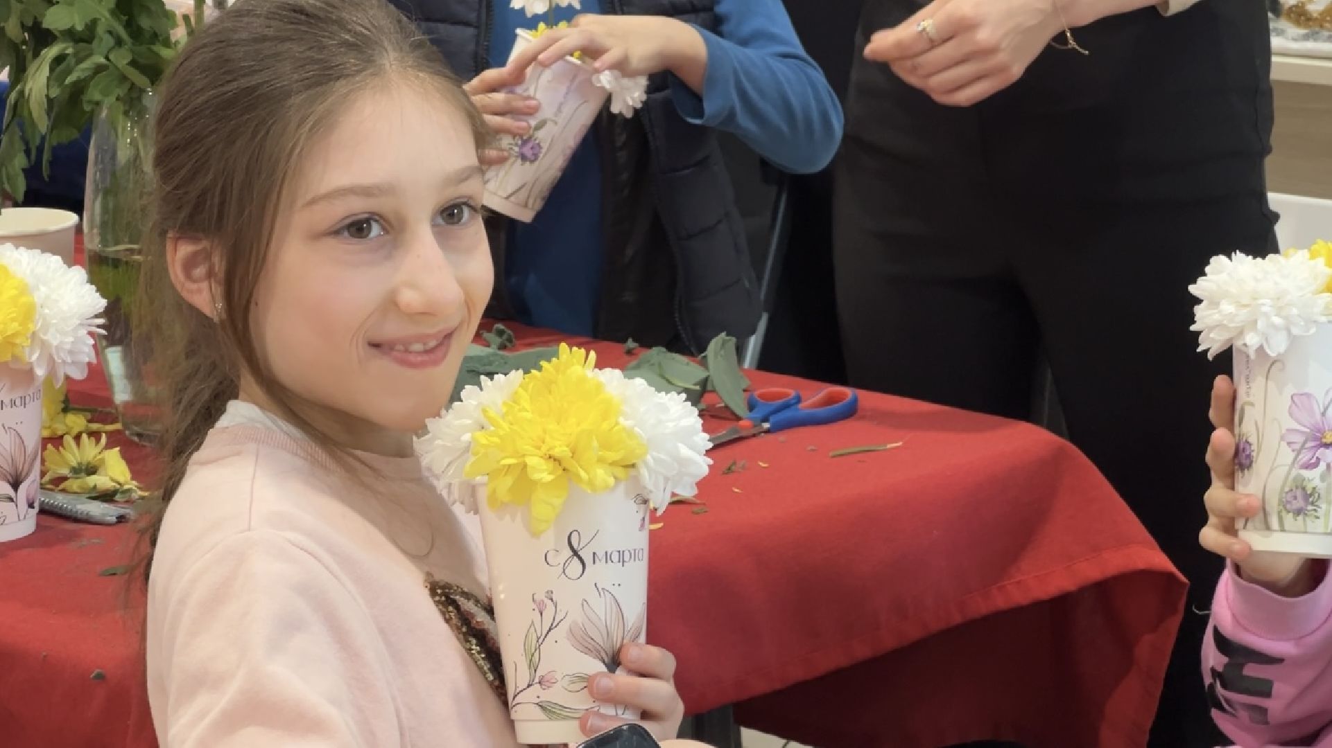 химки, 8 марта, мастер-класс, дети,