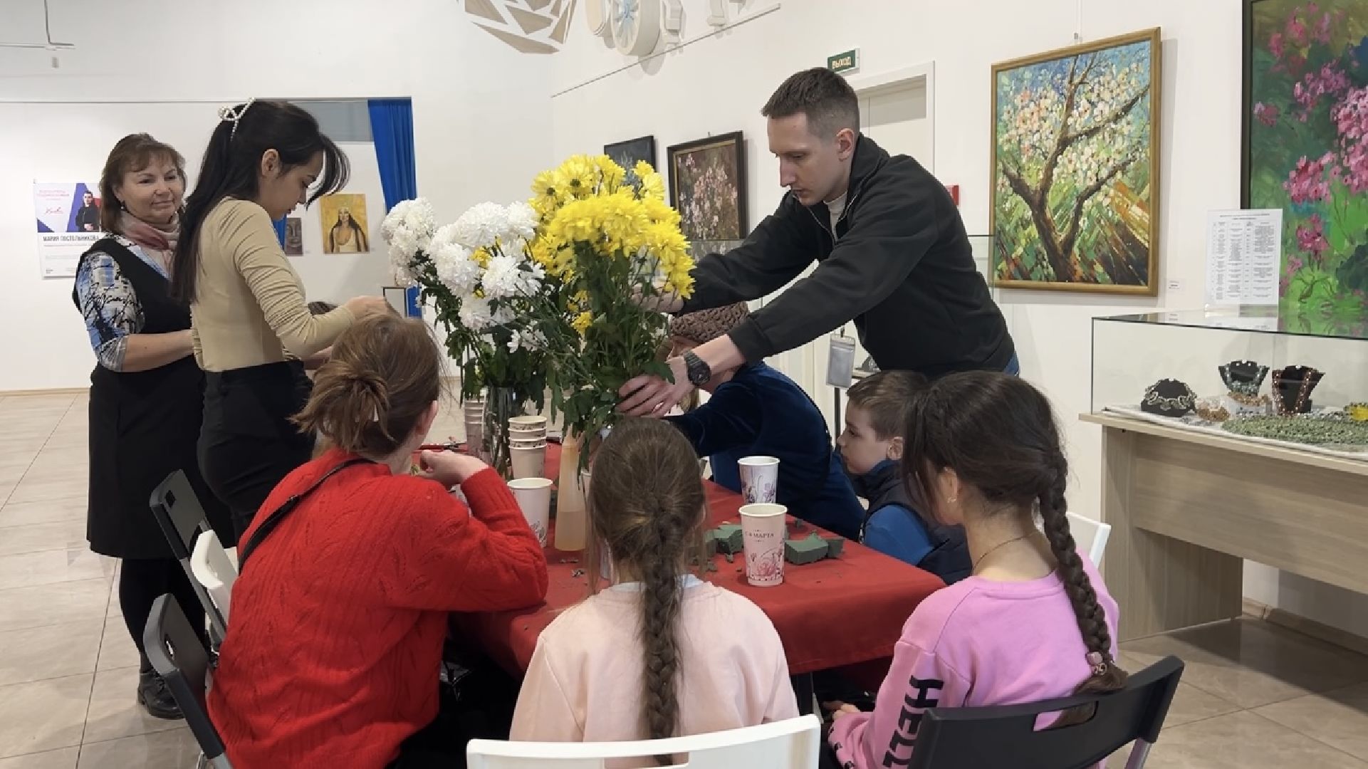 химки, 8 марта, мастер-класс, дети,