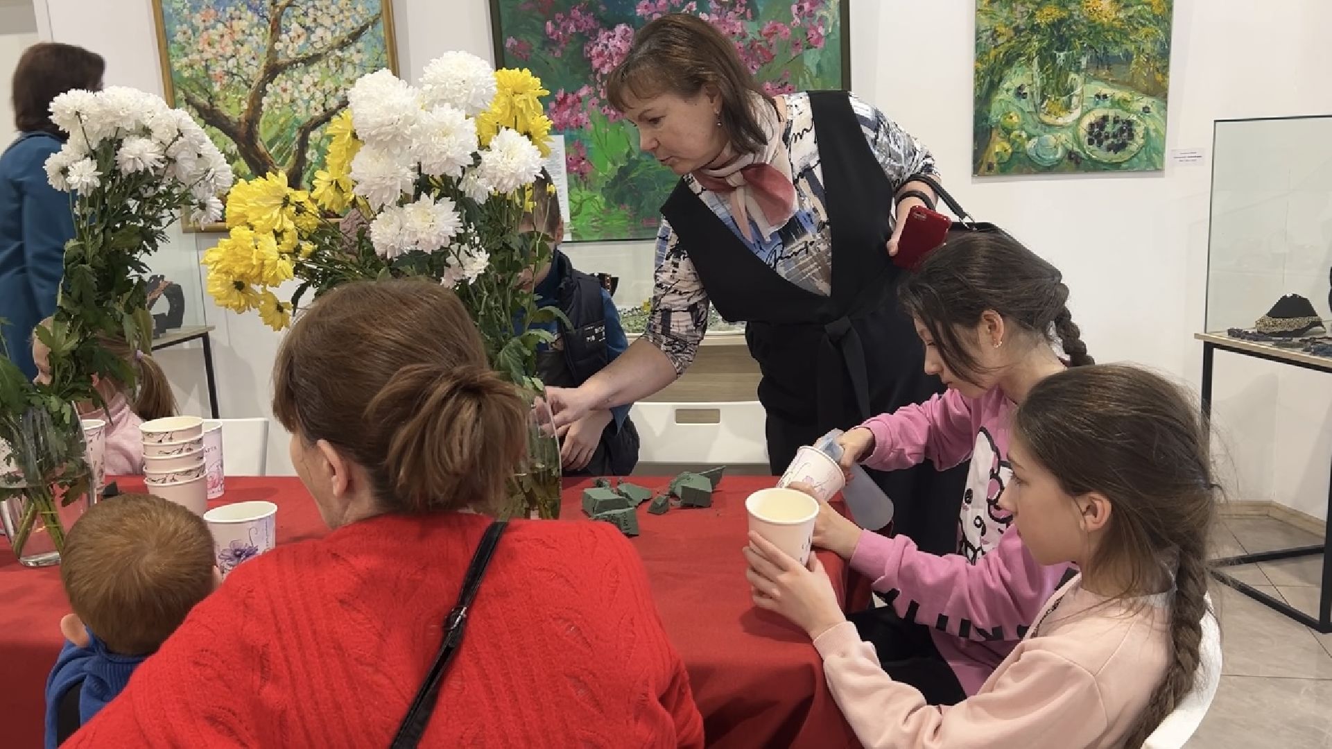 химки, 8 марта, мастер-класс, дети,