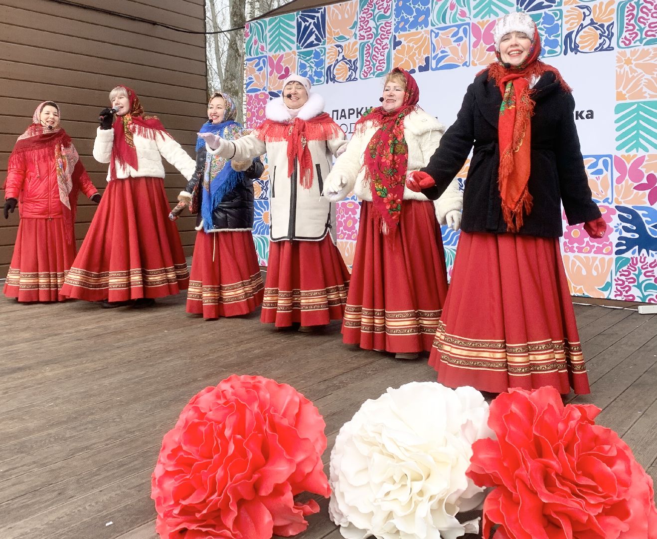 Балашиха, Подмосковье, Парк Пехорка, Праздничная программа к 8 марта, Концерты,
