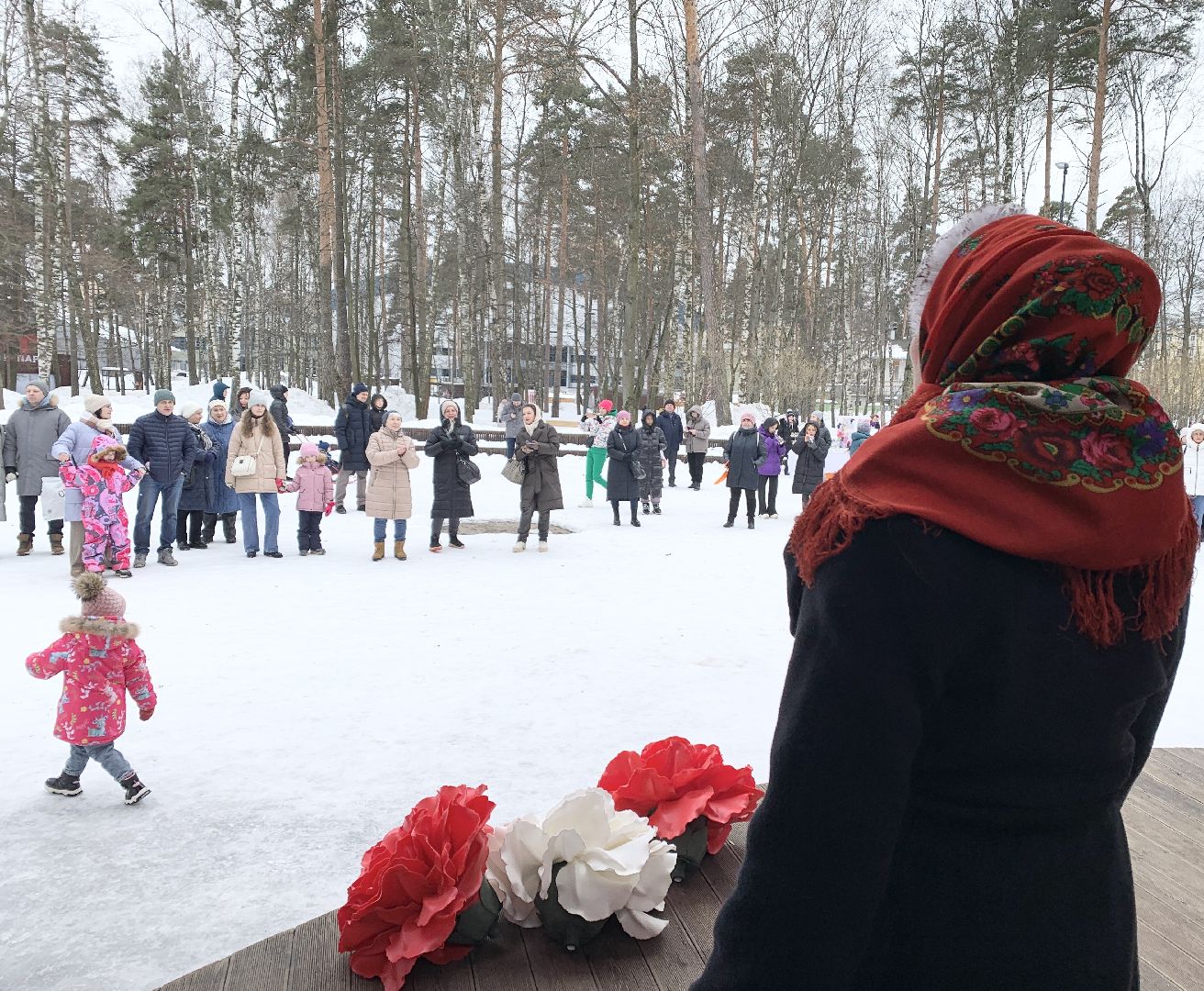 Балашиха, Подмосковье, Парк Пехорка, Праздничная программа к 8 марта, Концерты,