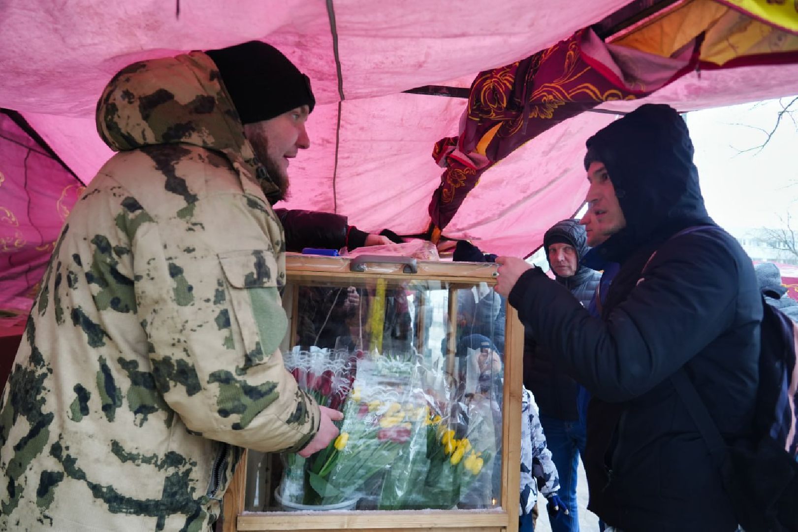 Сергиев Посад, 8 Марта, Праздник, Весна, Цветы, Сергиево-Посадская ТПП,