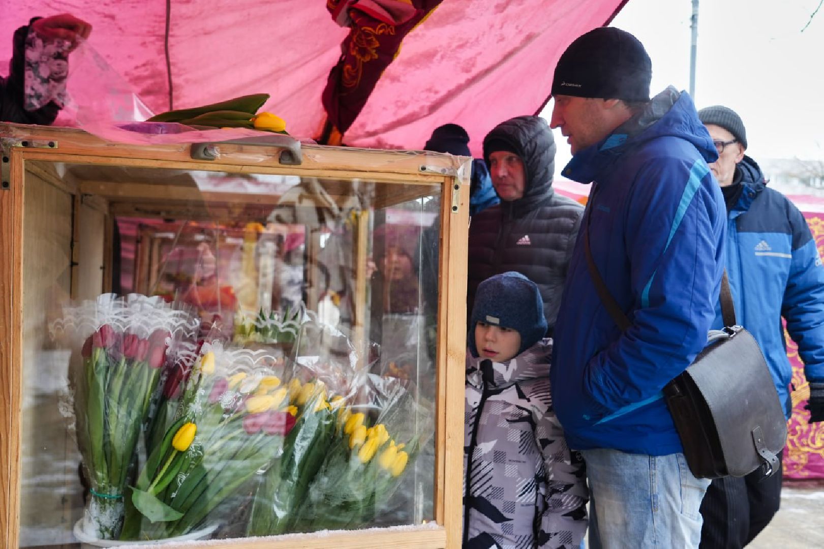 Сергиев Посад, 8 Марта, Праздник, Весна, Цветы, Сергиево-Посадская ТПП,