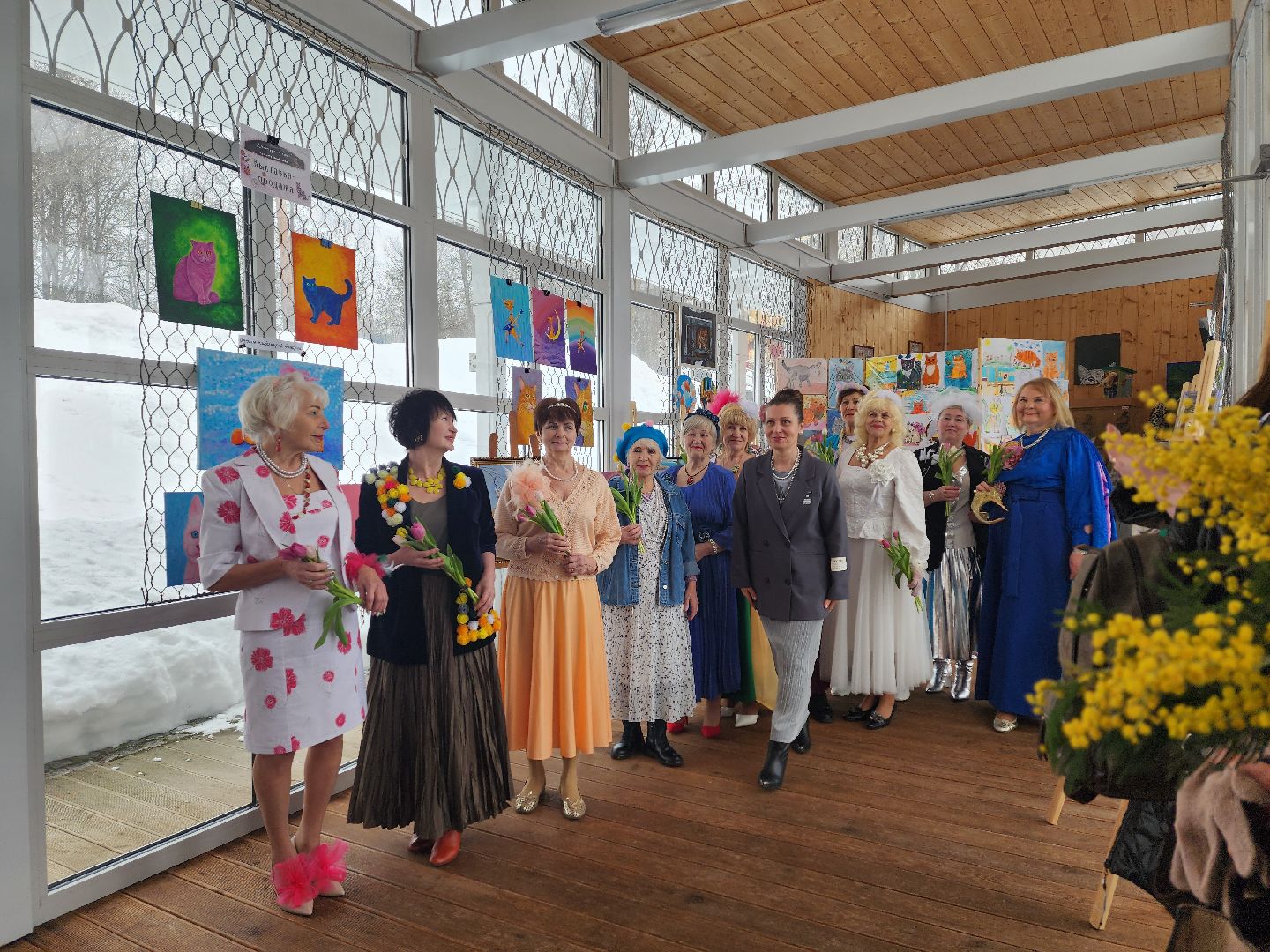 воскресенск, парк кривякино, праздник, жители, 8 марта,