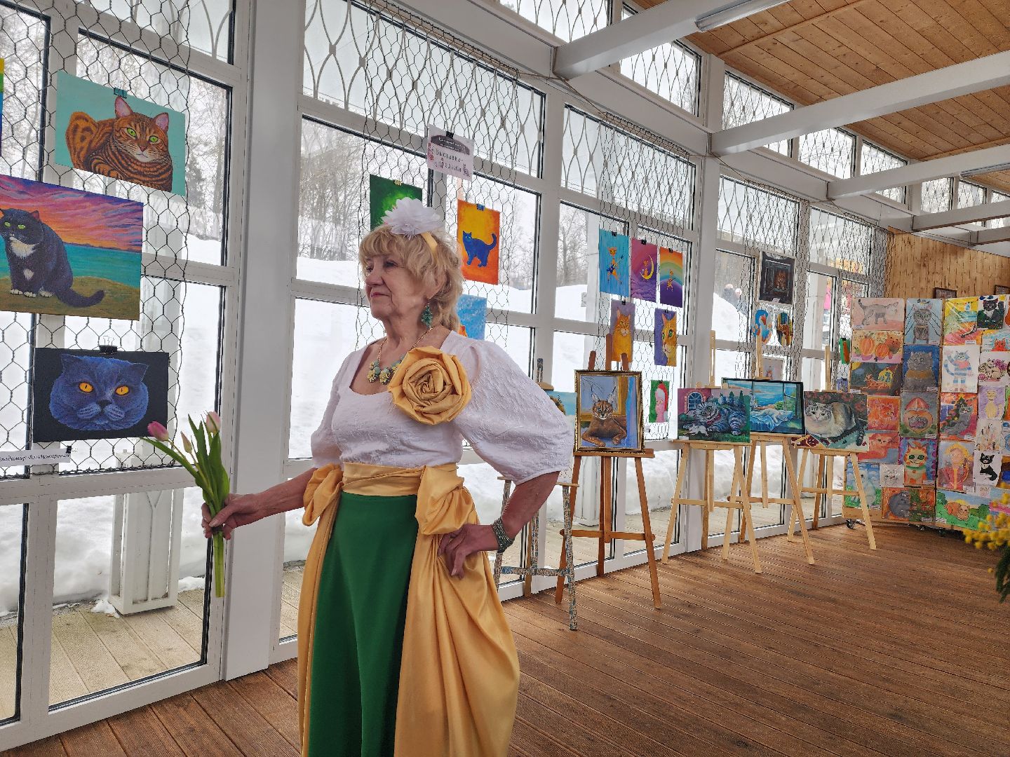 воскресенск, парк кривякино, праздник, жители, 8 марта,