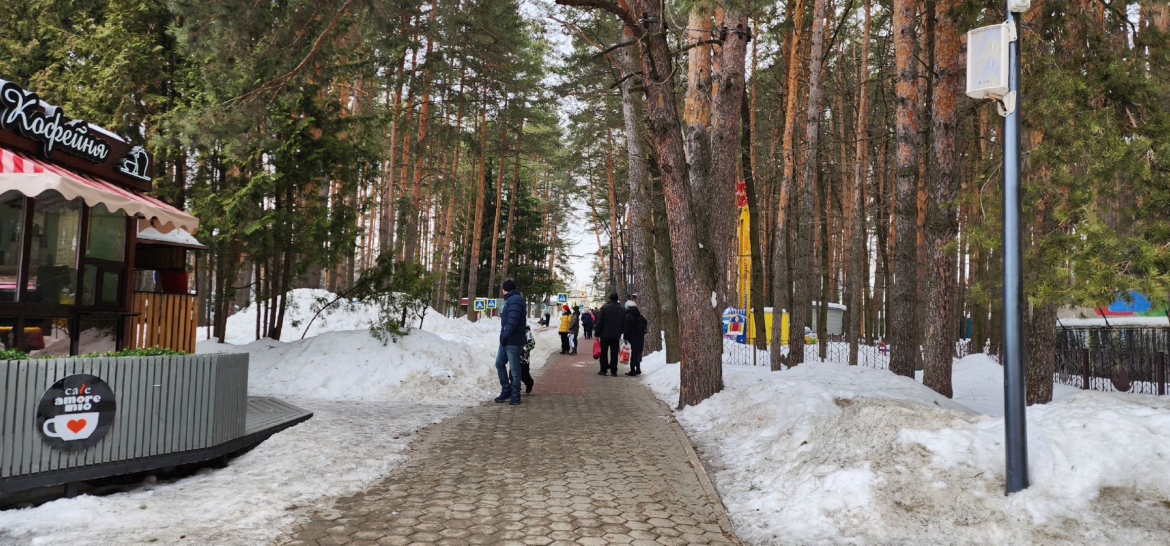 8 Марта, парк Елочки, Домодедово,