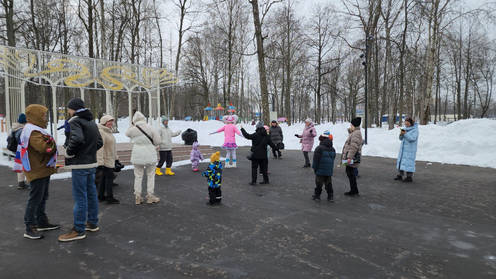 ступино, парки подмосковья, 8 марта,