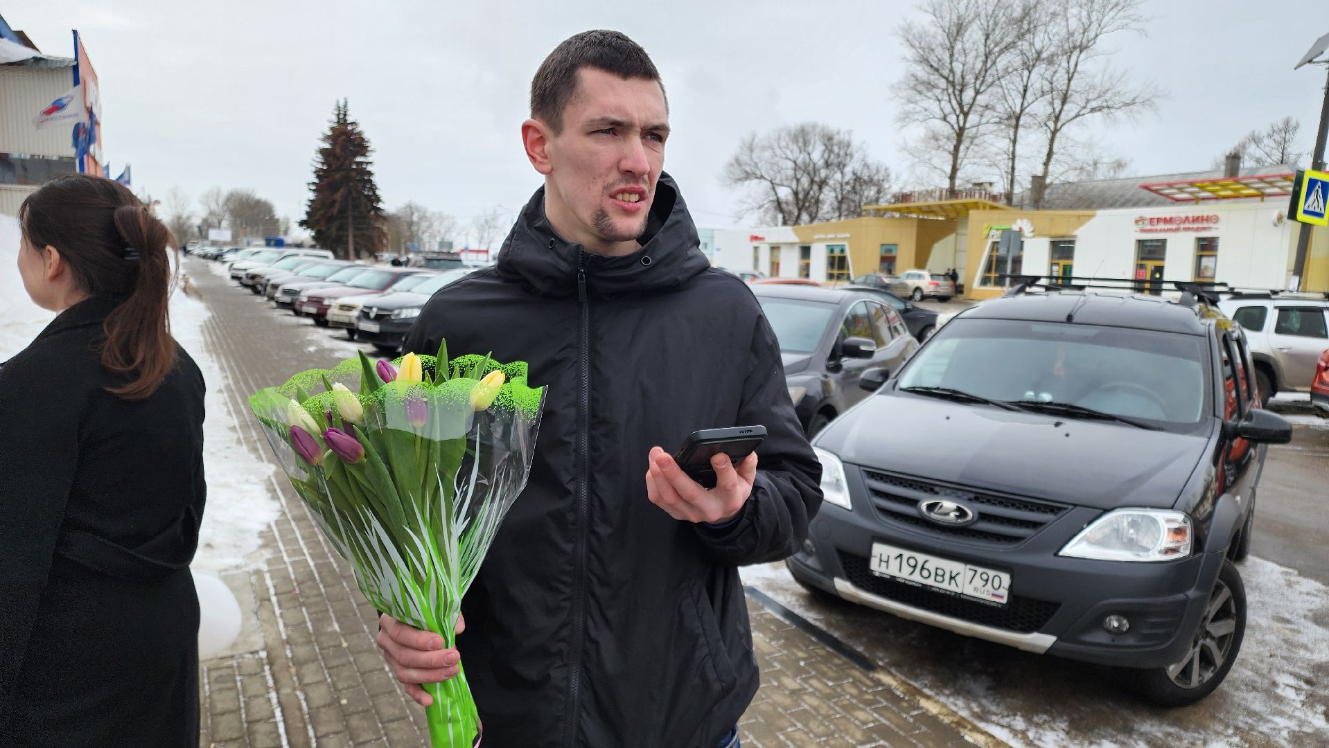 кашира, 8 марта, предложение руки и сердца, сюрприз, молодая семья, свадьба,