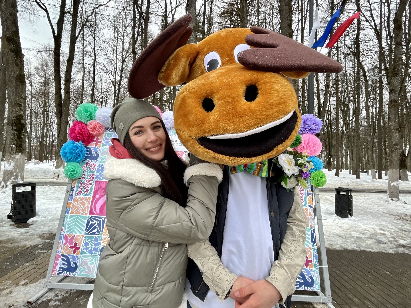 наро-фоминск, центральный парк наро-фоминска, женский день, разрешите поздравить, культура подмосковья, парки подмосковья,