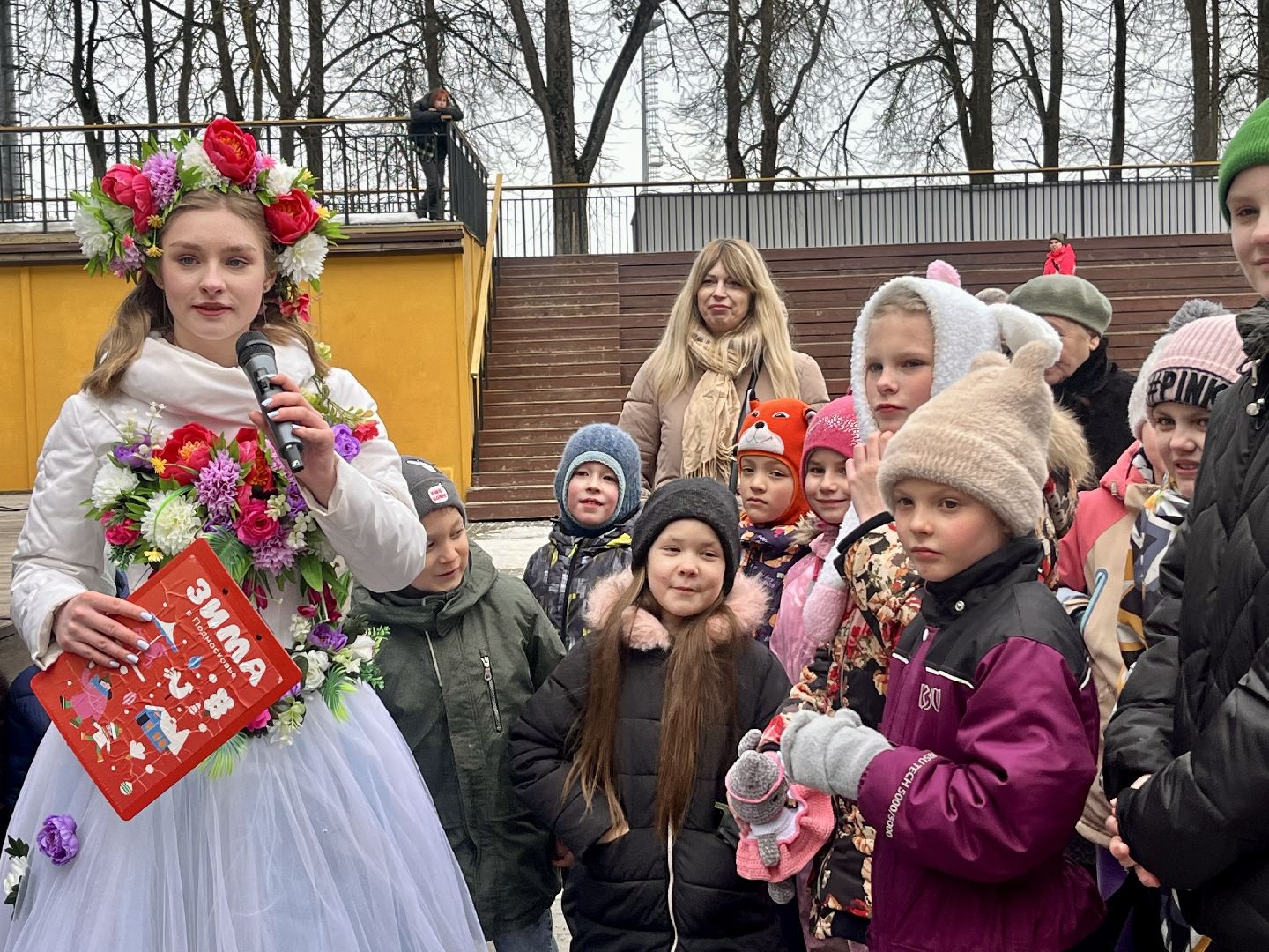 наро-фоминск, центральный парк наро-фоминска, женский день, разрешите поздравить, культура подмосковья, парки подмосковья,