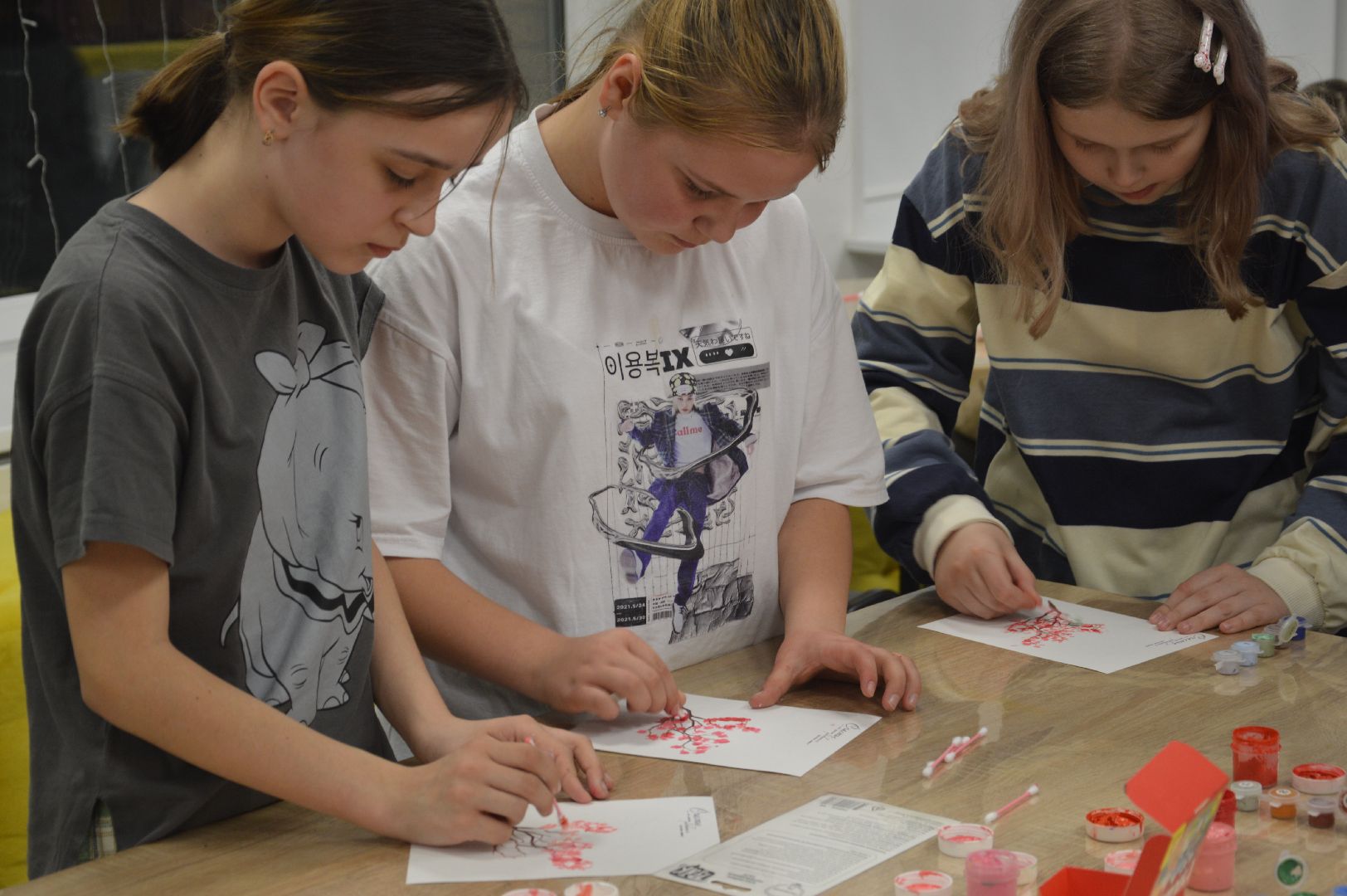 шатура, сакура, пуантилизм, мастер-класс по рисованию, культура, культура подмосковья, городской округ культура, творчество, библиотекарь,