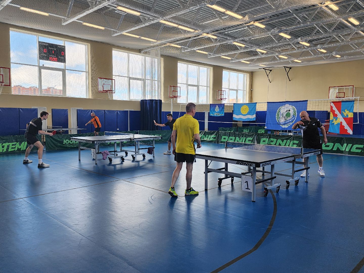 спорт в подмосковье, настольный теннис,