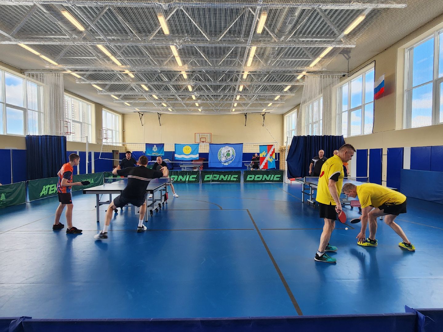 спорт в подмосковье, настольный теннис,