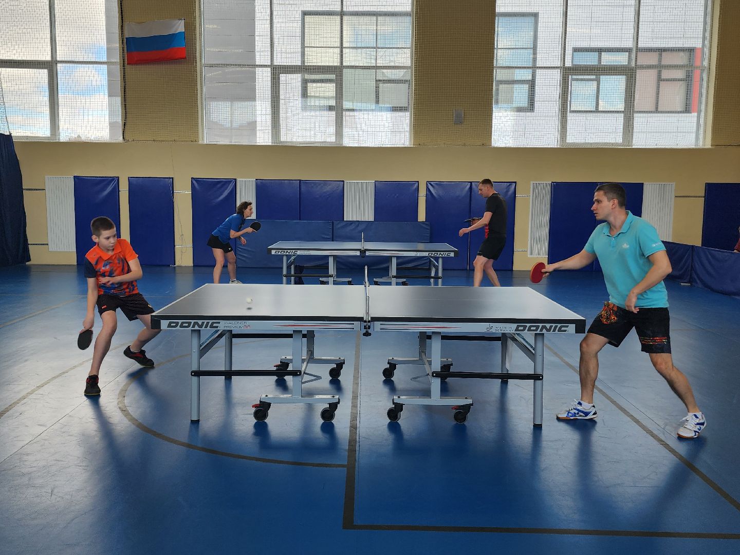 спорт в подмосковье, настольный теннис,