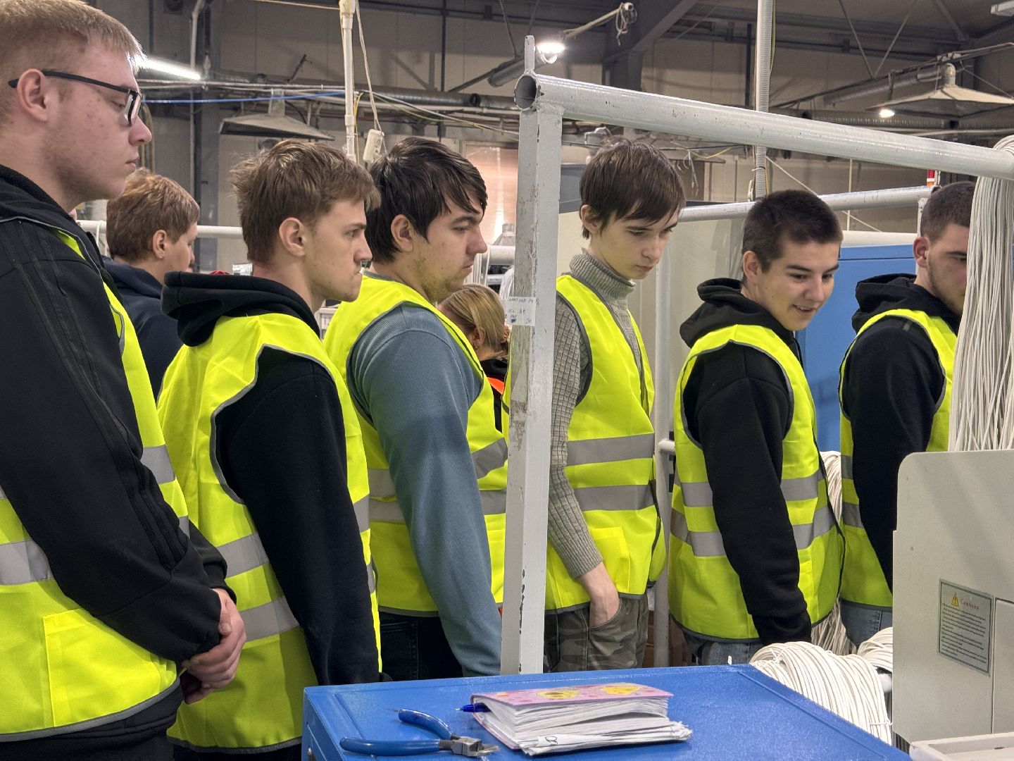 шаховская, завод, экскурсия, студенты,