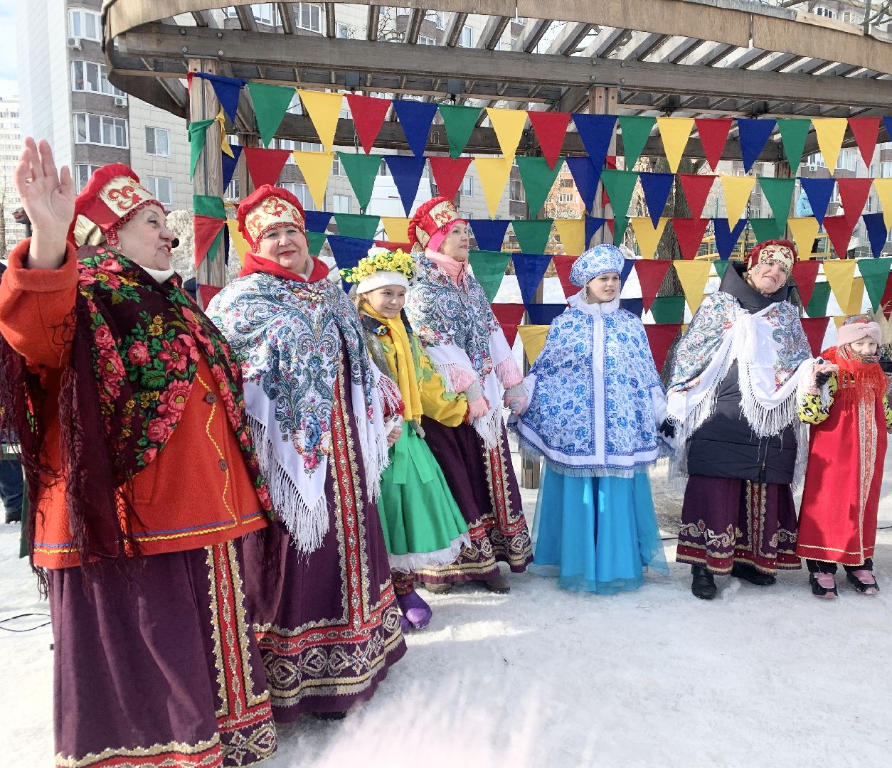 Балашиха, Подмосковье, масленица, сжигание чучела Масленицы,