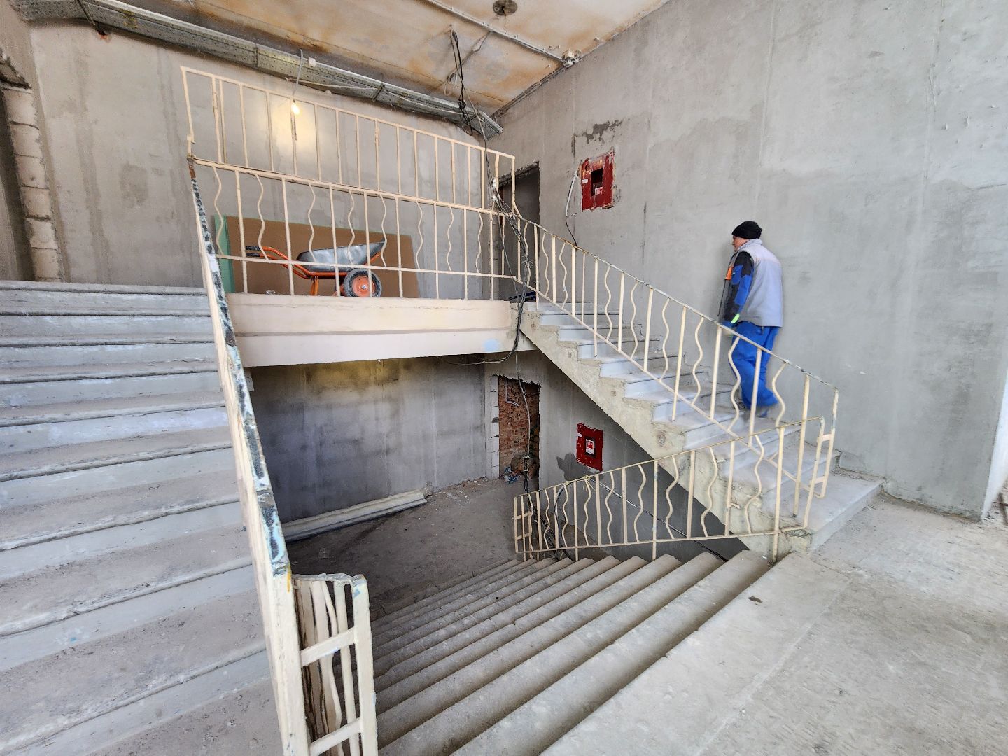 строительство, школа 16, серпухов, улица космонавтов, капитальный ремонт,