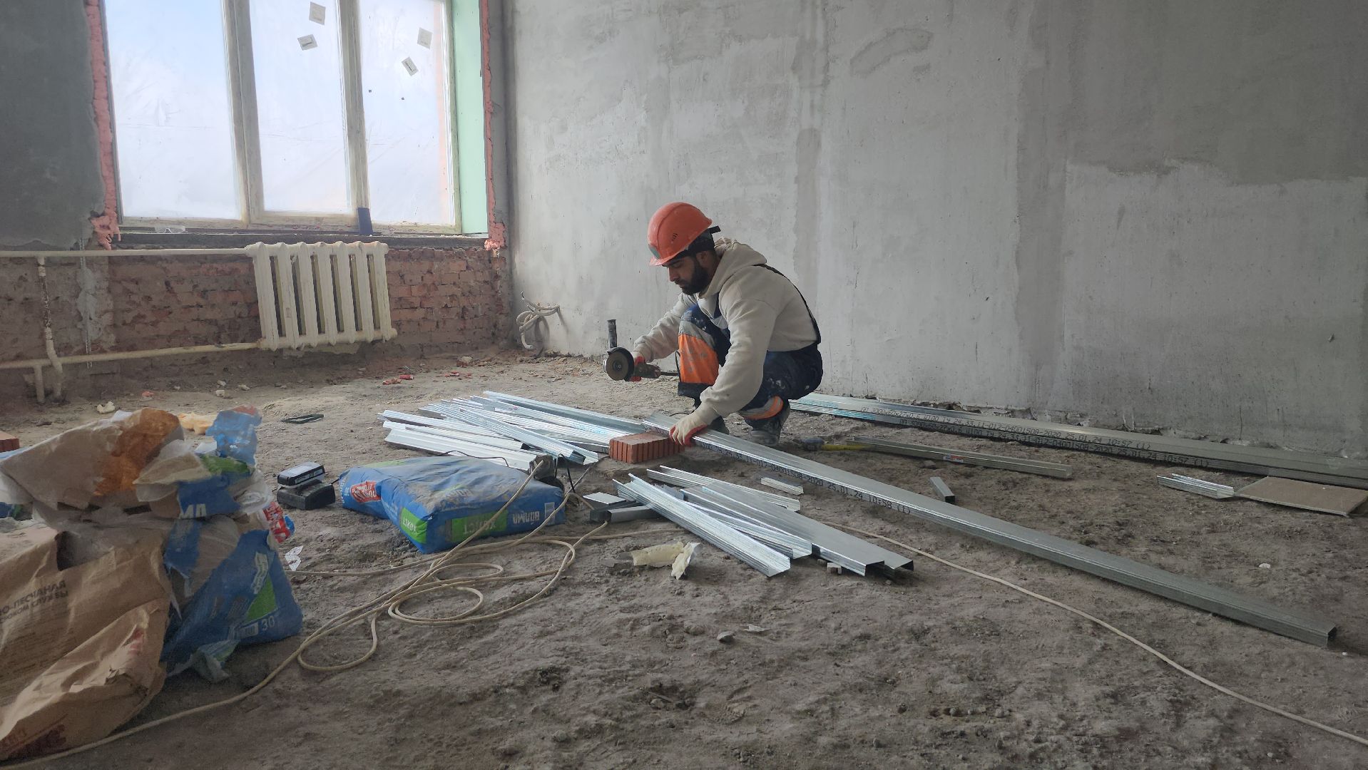 строительство, школа 16, серпухов, улица космонавтов, капитальный ремонт,